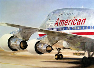 "The Guppy" display at American Airlines CR Smith Aviation Museum with Limited Edition Prints