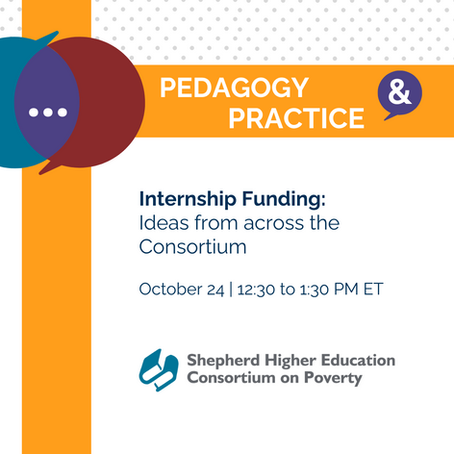 Pedagogy & Practice: Internship Funding
