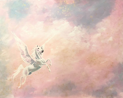 Pegasus in Flight