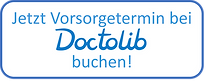Button zur Online-Buchung eines Vorsorgetermins über Doctolib