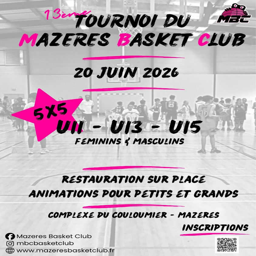 Tournoi du Mazères Basket Club