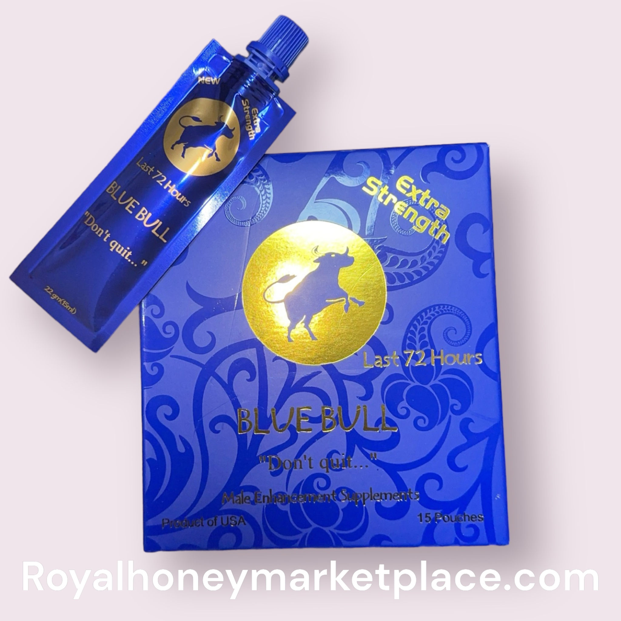 Blue Bull Don’t Quit Royal Honey Extra Strength – 1 Individual Sachet 22g