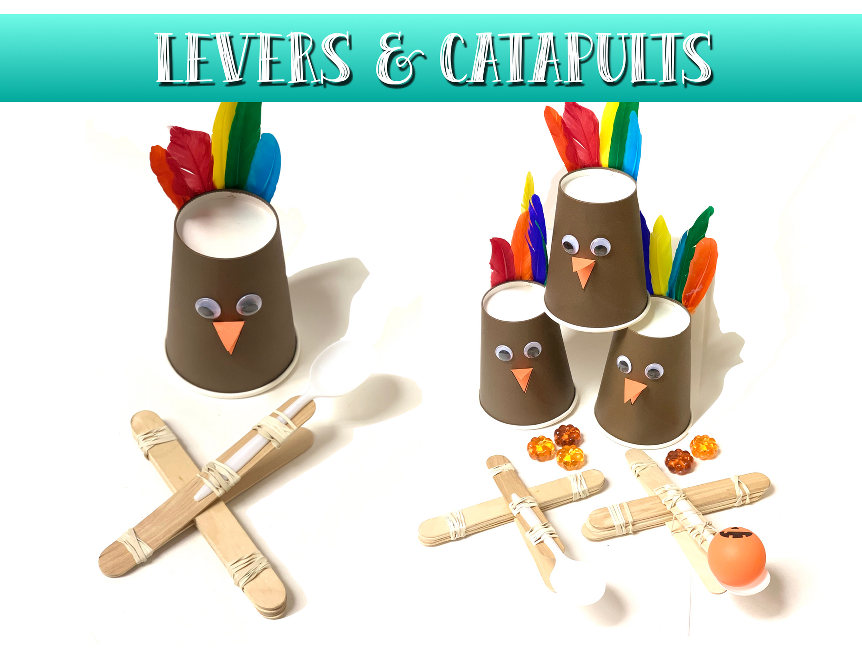 Simple Machines Catapults