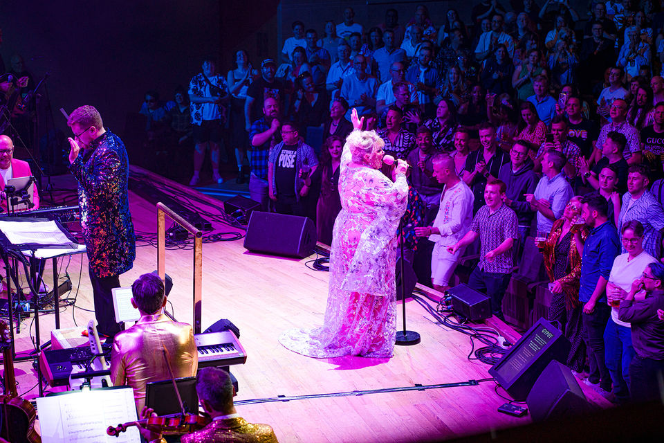 Alison Jiear and audience