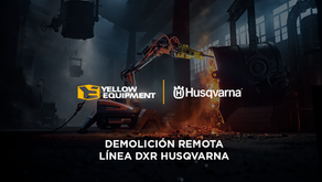LINEA DXR HUSQVARNA | YELLOW. DEMOLICIÓN REMOTA
