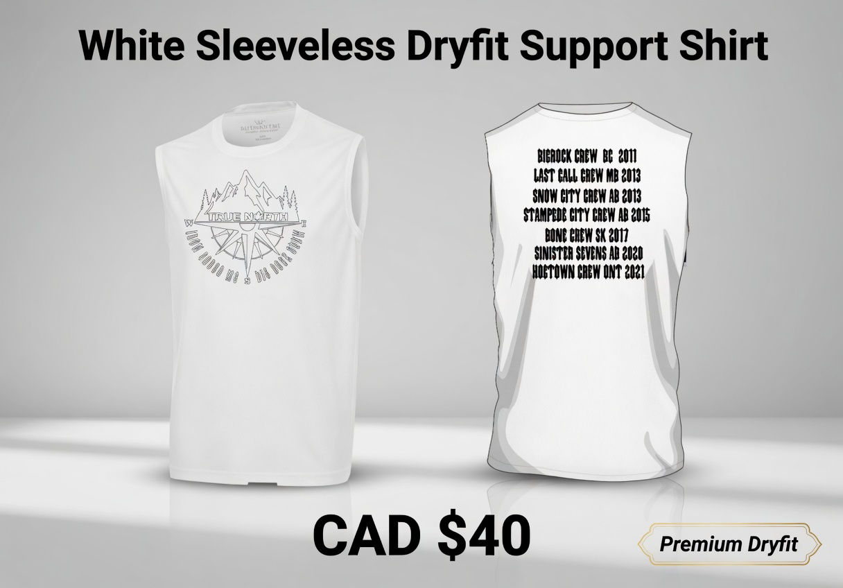 Premium Dryfit Sleeveless Support Shirt!
