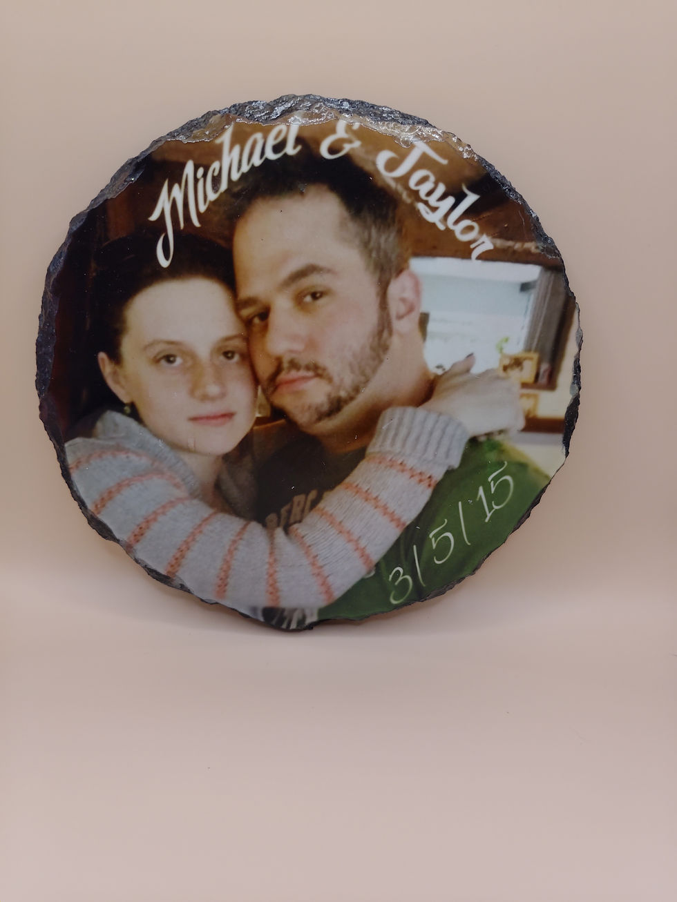 Thumbnail: Slate plaque with holder