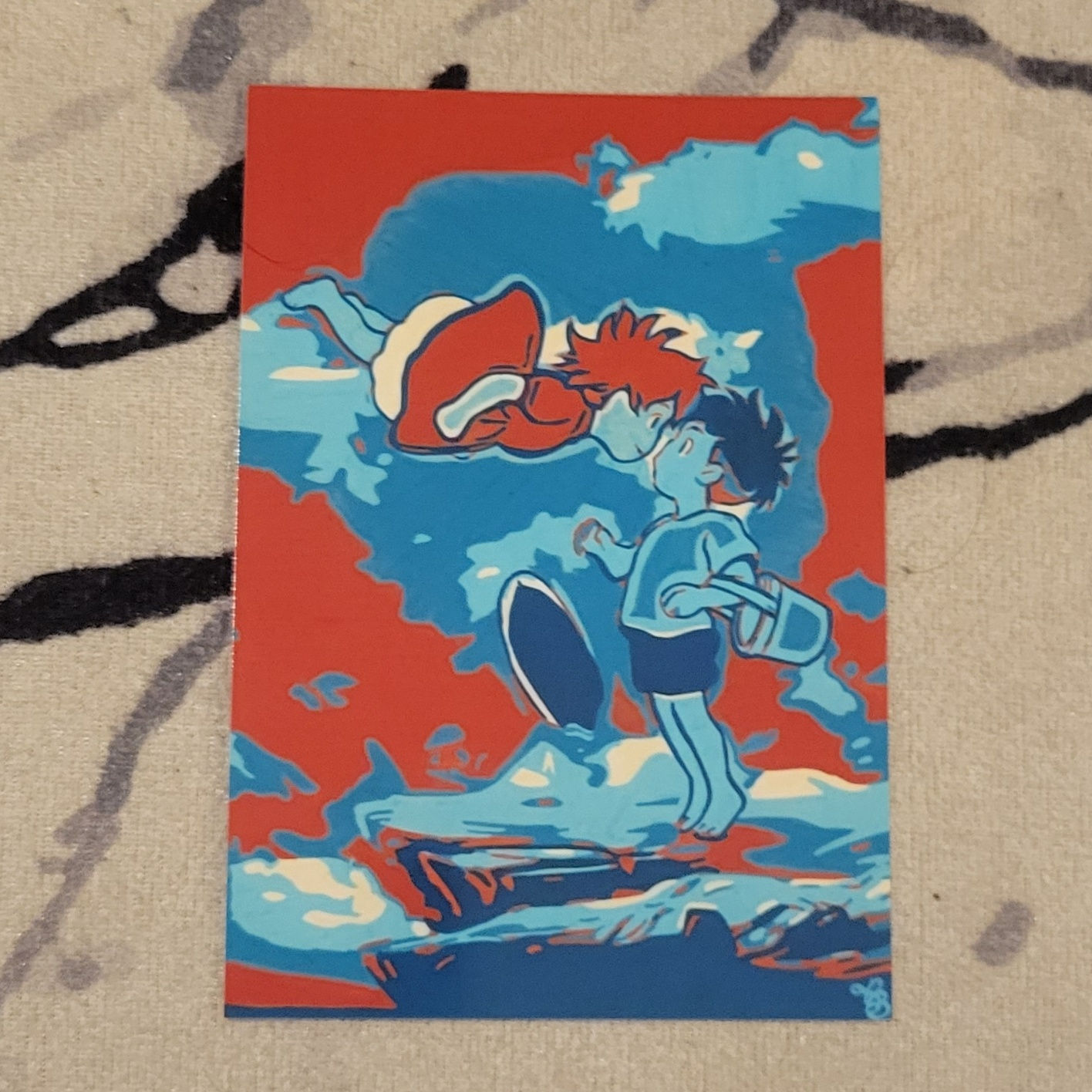 Mini Illustration Ponyo.