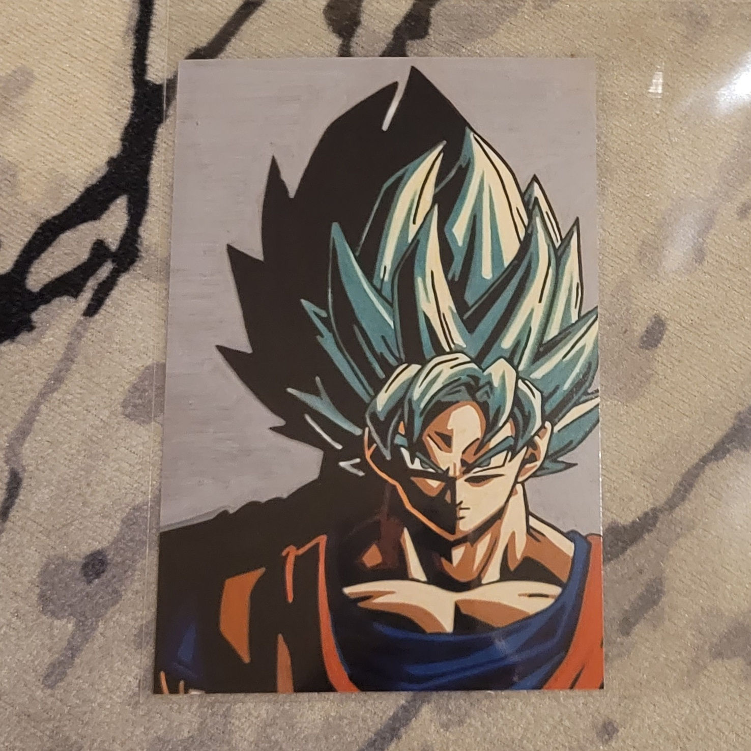 Illustration Goku.