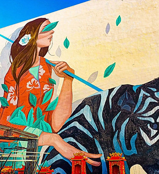 Mural in Muar