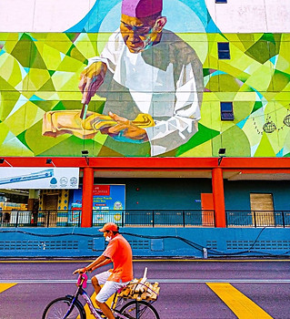 Mural in Muar