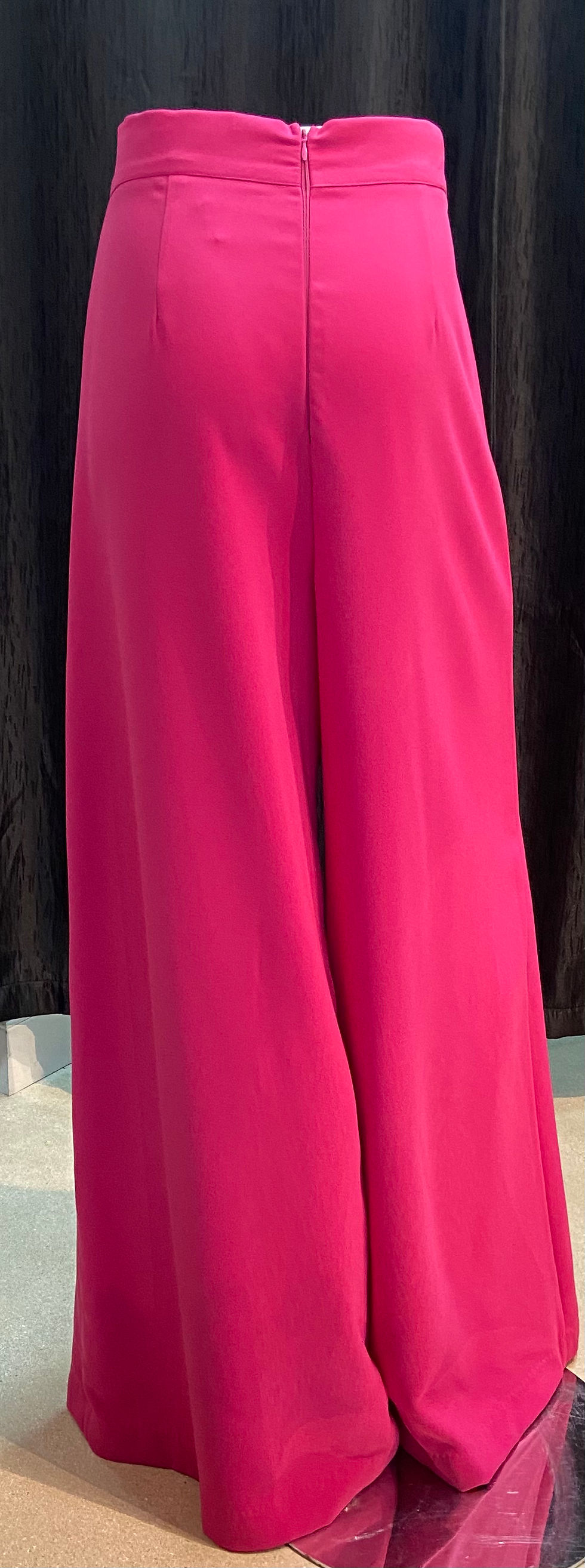 Thumbnail: Front Wide Pleat Palazzo Pink Pants
