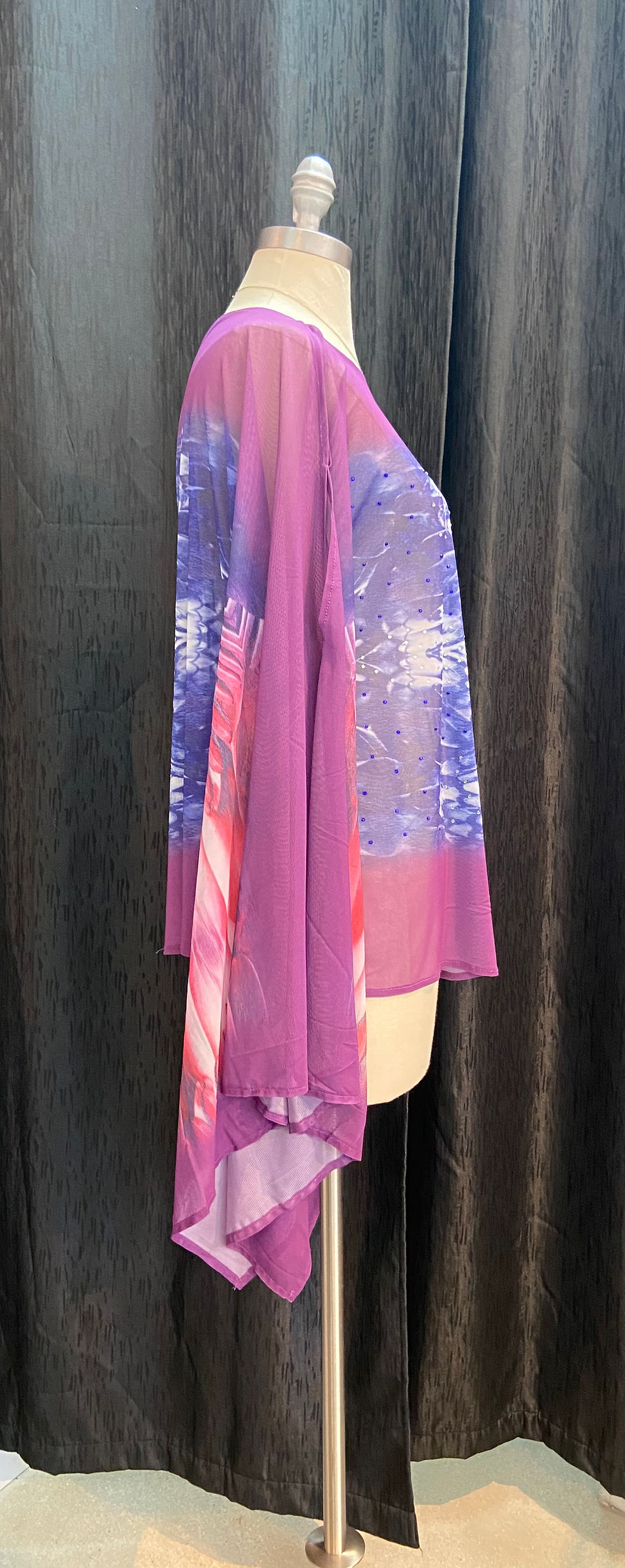 Thumbnail: Mesh Poncho Top