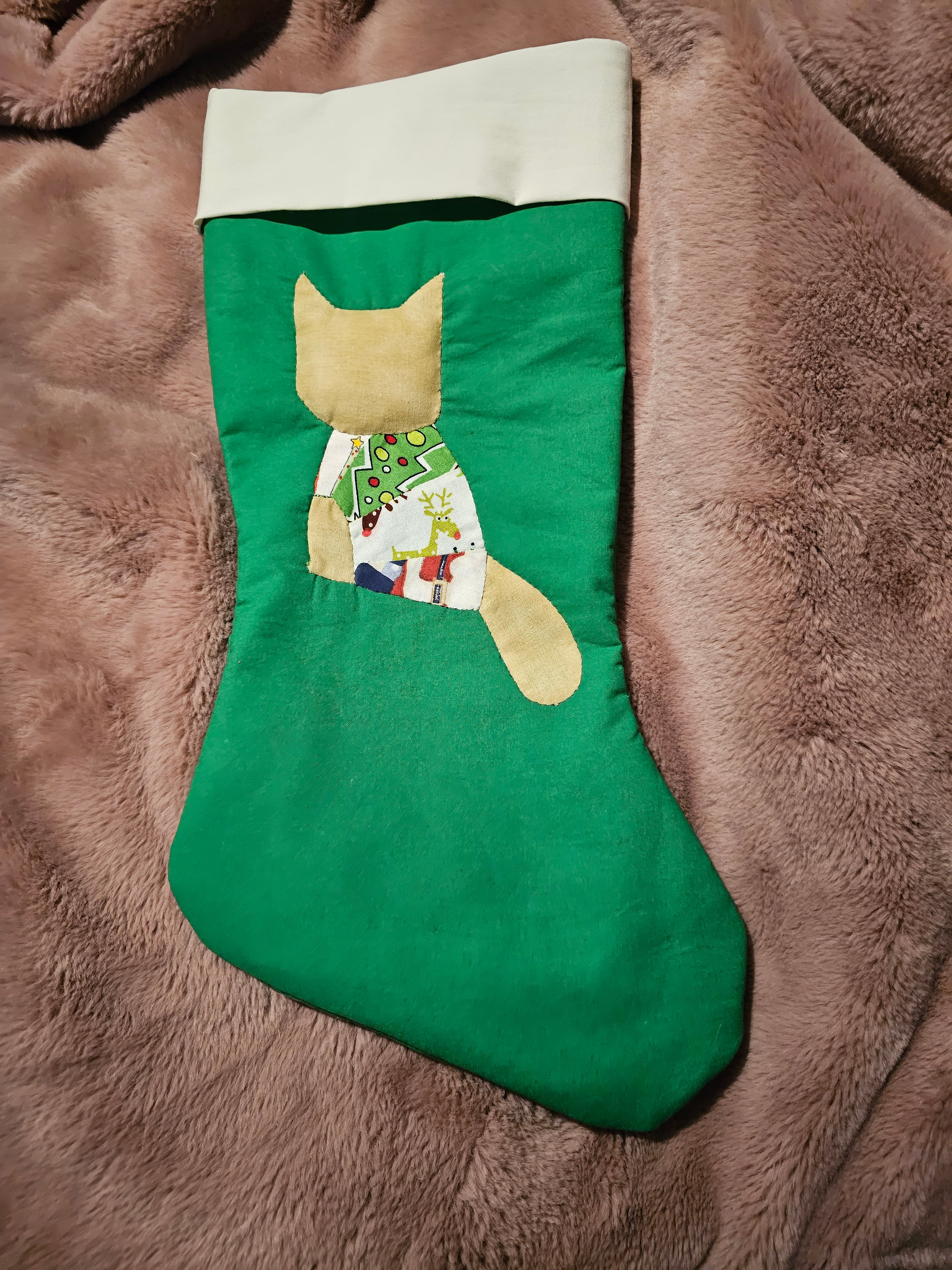 Cat Sweater Stockings