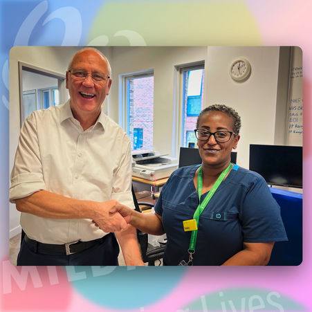 Congratulations to Tsedey, August/September's Mildmay MVP!