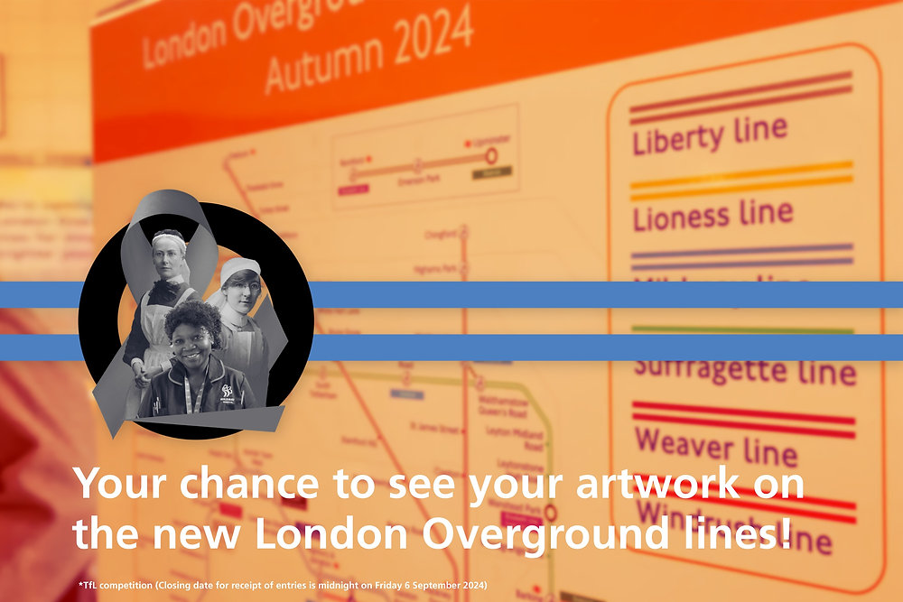 Your chance to see your artwork on the new London Overground lines!