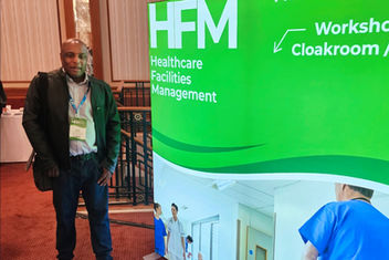 George Learns About Latest Trends in Healthcare Facilities Management at Conference