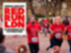 Red Run 2023 poster: Runners in Red Run 2022