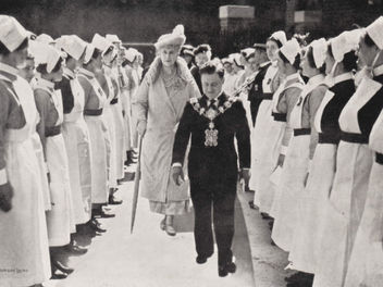 From the archive: Queen Mary open's new outpatient building in 1938