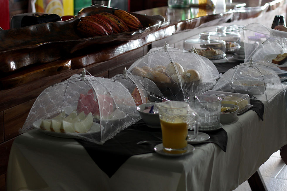 Mesa de café do Le Terrace