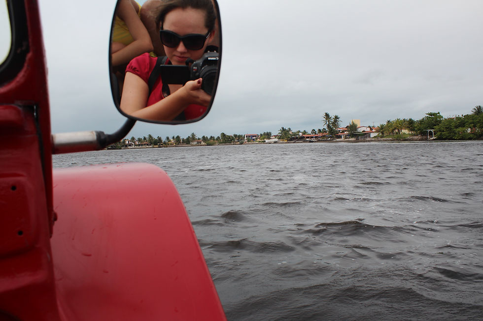 Travessia de Balsa - Rio Ceará Mirim