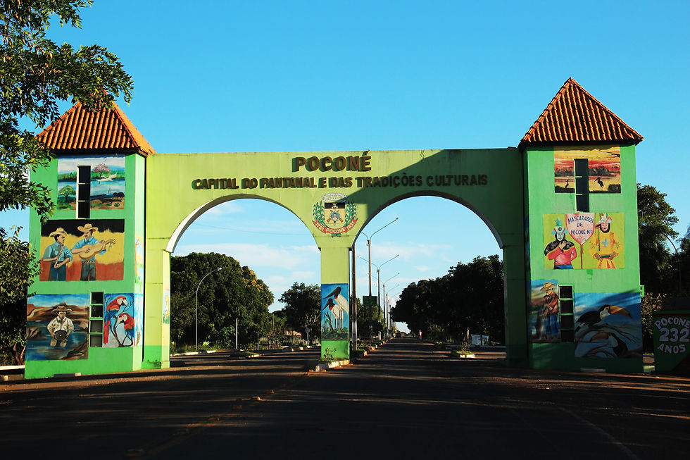 Entrada de Poconé