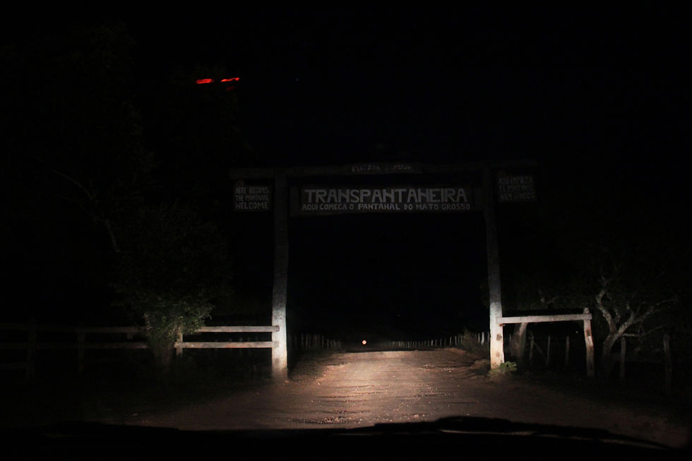 Entrada da Transpantaneira