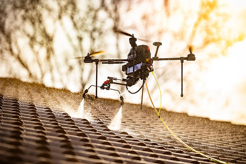Professionele reinigingsdrone