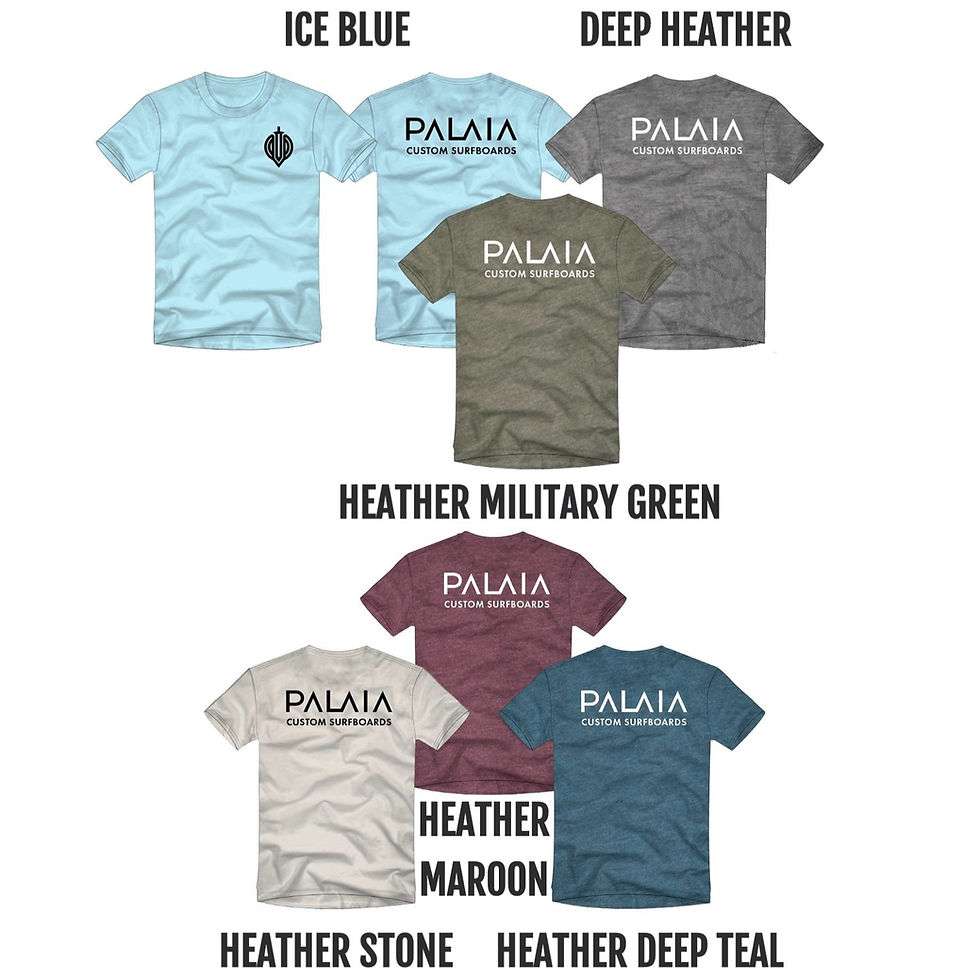 Thumbnail: Short Sleeve Palaia Custom Surfboards Tee
