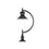 Thumbnail: Outdoor Cast Iron Pillar Lights     Swan 11