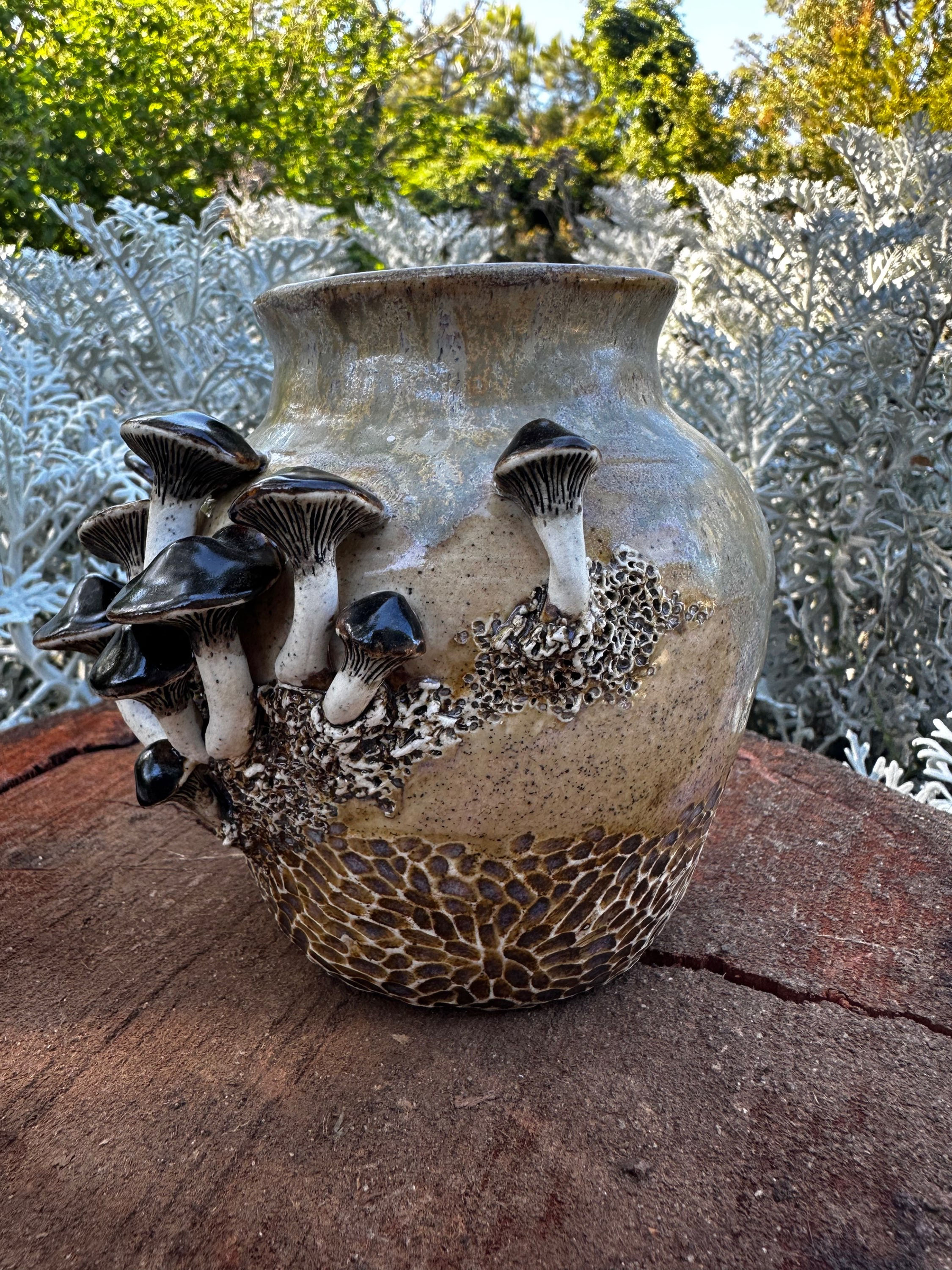 Mushroom vessel 