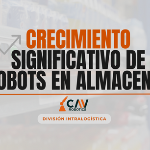 Crecimiento significativo de robots en almacenes | Intralogística