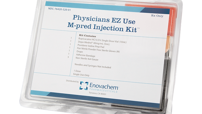 Physicians EZ Use M-pred Injection Kit