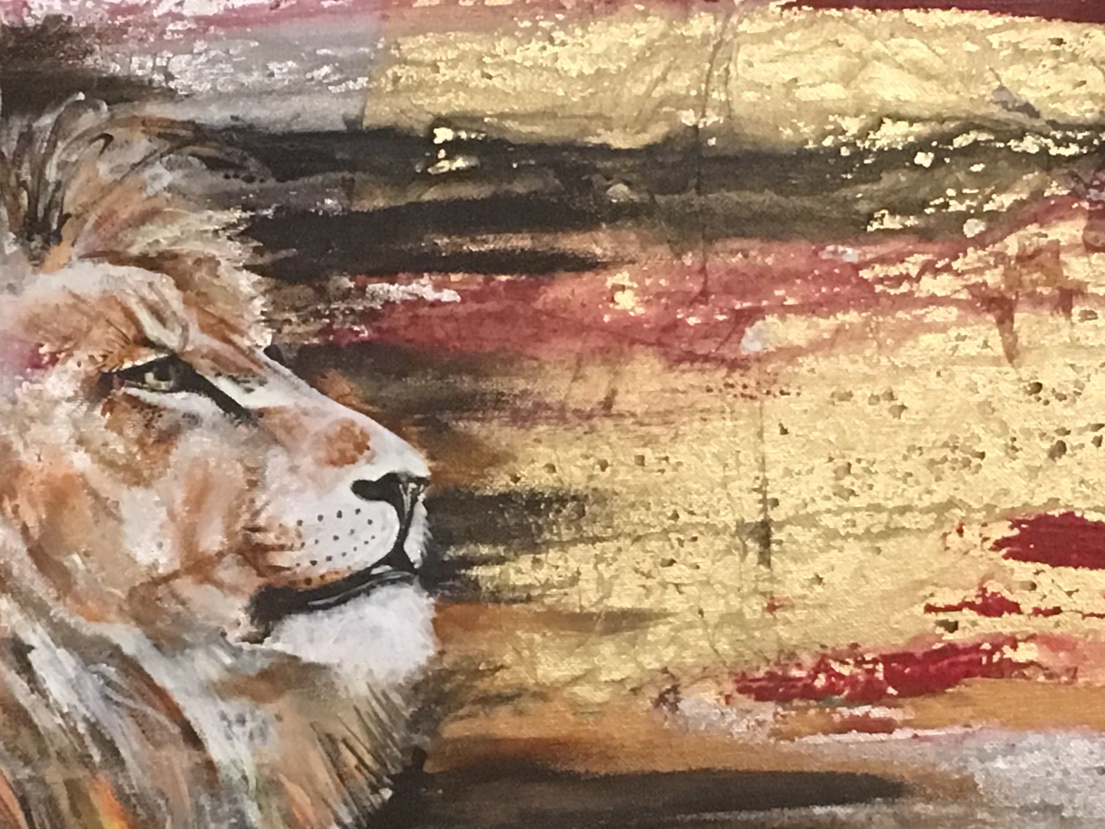 Lion the King A4 print