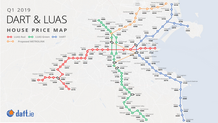 Q1 2019 Daft Light Rail House Price Map