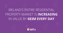 Ireland’s two million homes are worth over €500bn