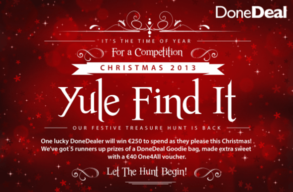 Yule Find it 2013 WINNER!