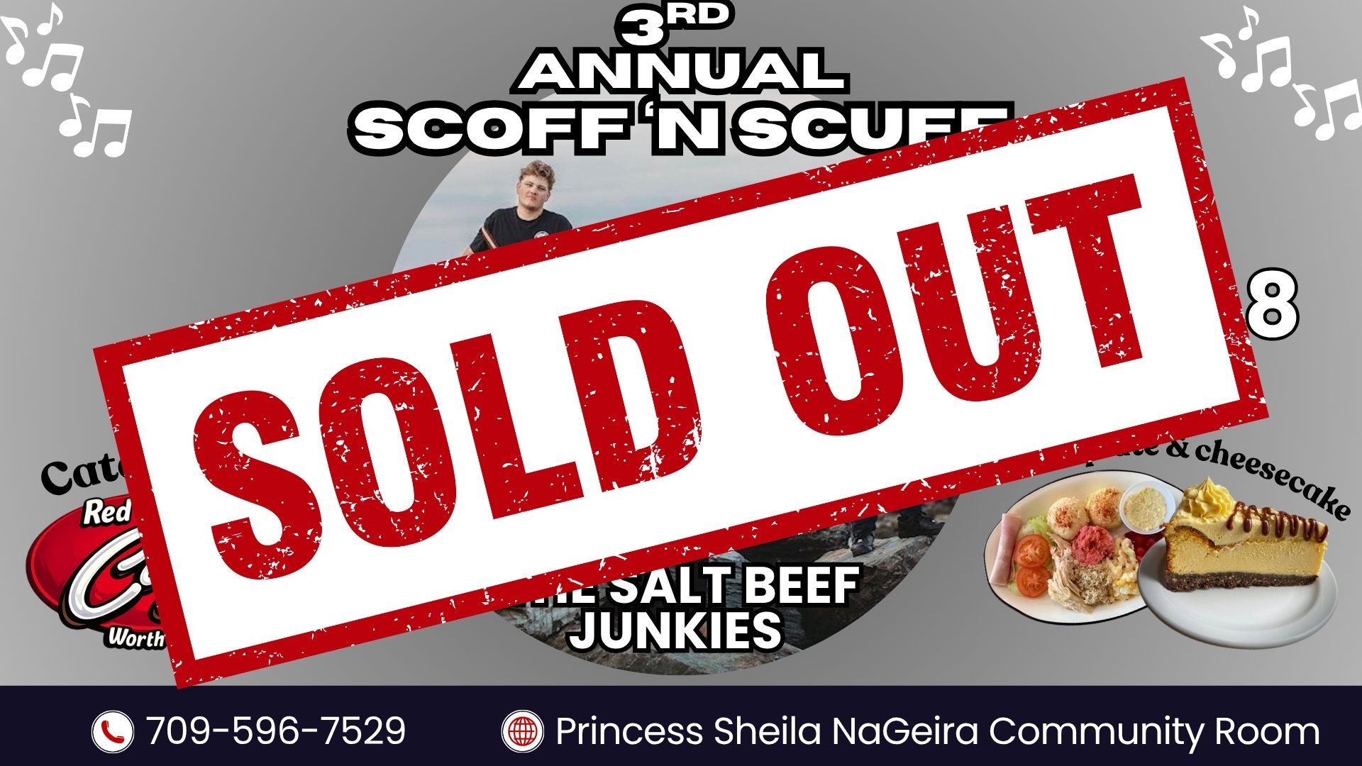 Scoff 'n Scuff with The Salt Beef Junkies; catered by Red Ochre Café