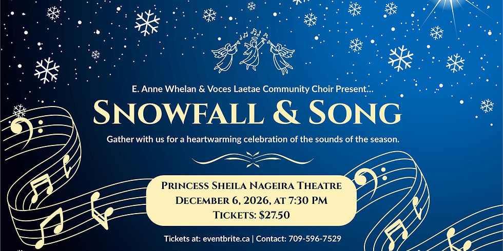 E. Anne Whelan & Voces Laetae presents: Snowfall & Song