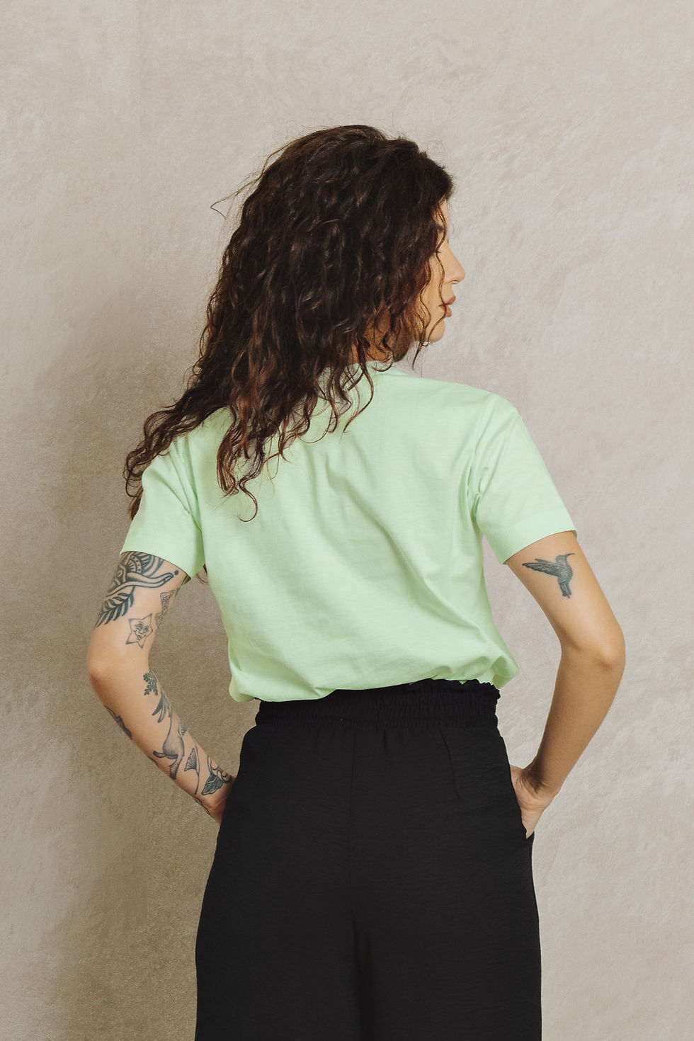 Miniatura: Camiseta Margarida Verde Menta