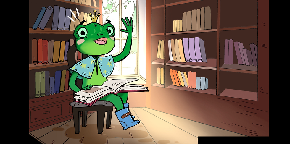 2D Çizim ve Animasyon Kurbağa