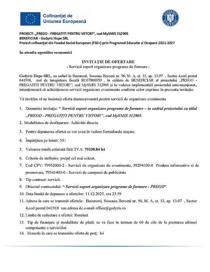 4. Invitatie de ofertare - servicii organizari evenimente PREGO_Page_1.jpg