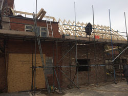 Large double storey home extension