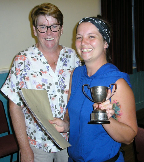 Awards presented at the CUDOS AGM