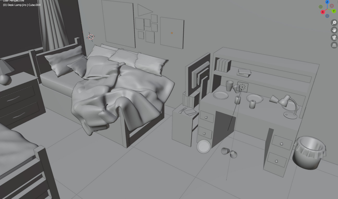 Collage Dorm Larger View