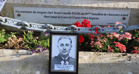 12 juin 2023 - hommage aux soldats tués en juin 1940 - Angiens