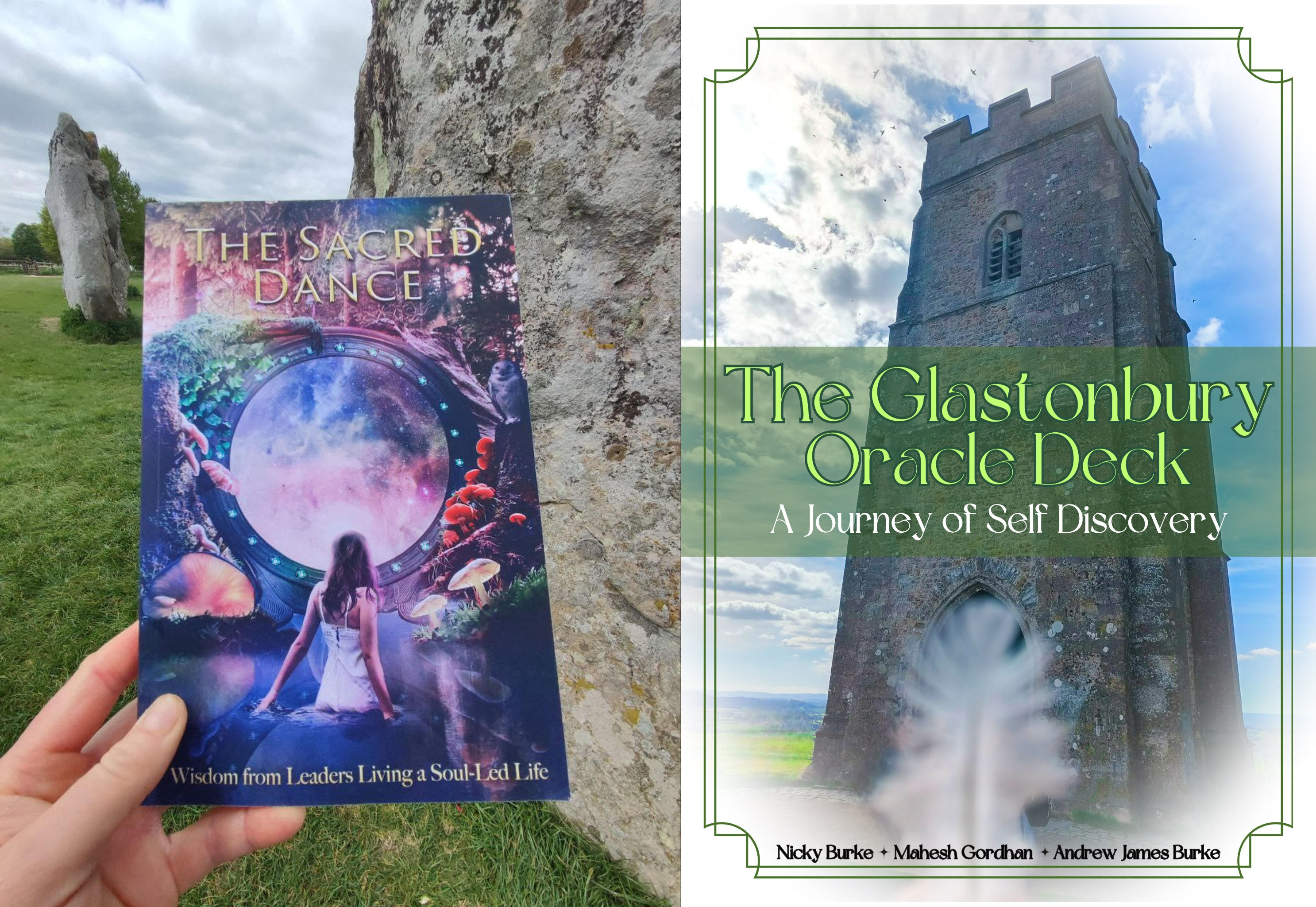 Blessed Beltane Sale: The Glastonbury Oracle Deck & The Sacred Dance Book Combo!
