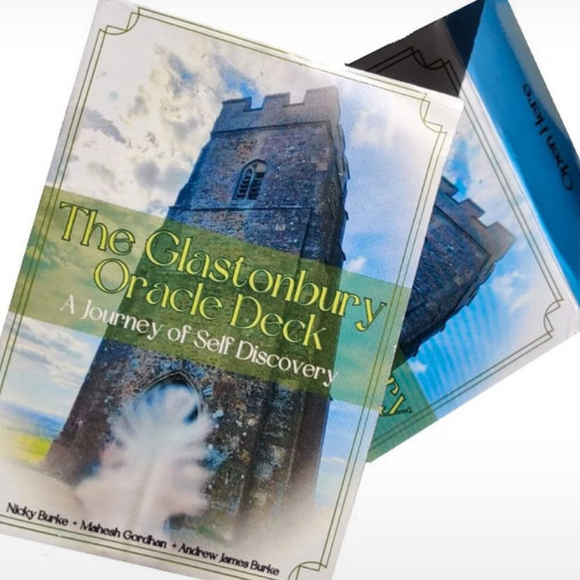 Thumbnail: Blessed Beltane Sale: The Glastonbury Oracle Deck & The Sacred Dance Book Combo!