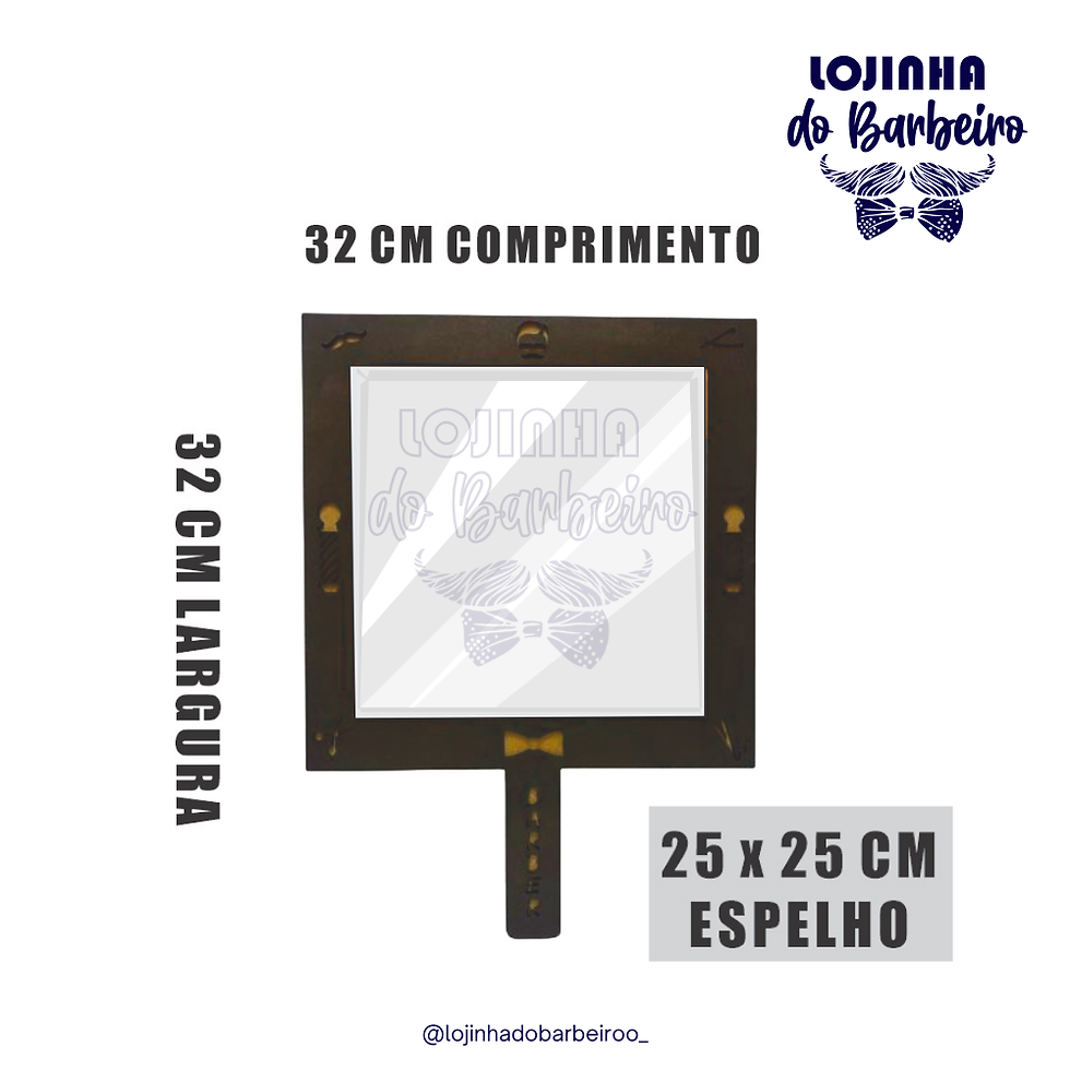 Miniatura: Espelho de Mão