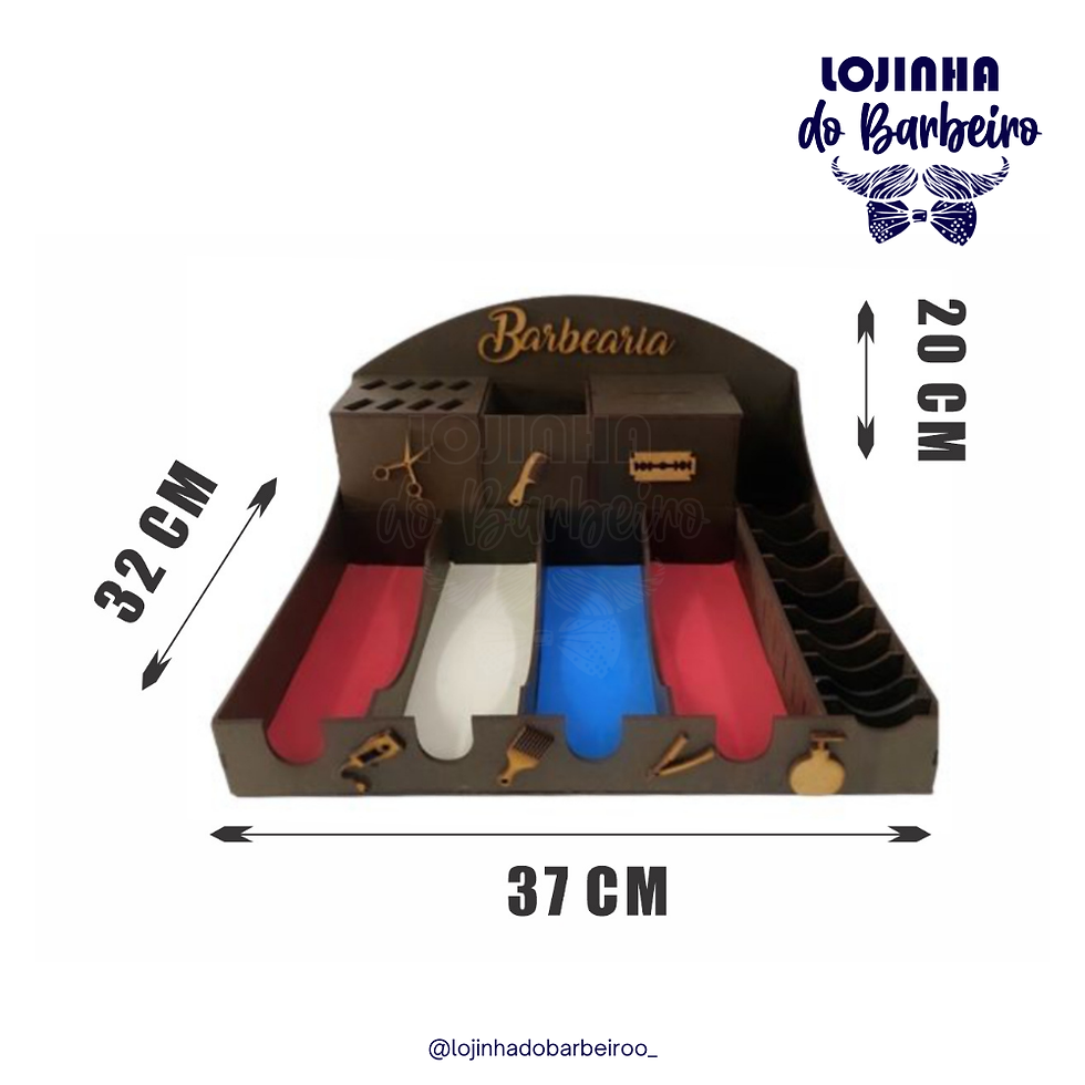 Miniatura: Organizador para 4 Máquinas